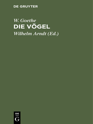 cover image of Die Vögel